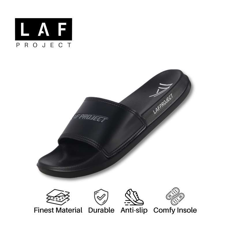 Promo Sandal Pria Slide Sendal Slip on Anti Licin Ringan LAF