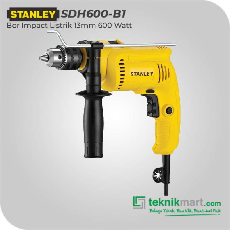 Promo Stanley Sdh600 13mm 550w Impact Drill Bor Tembok Listrik