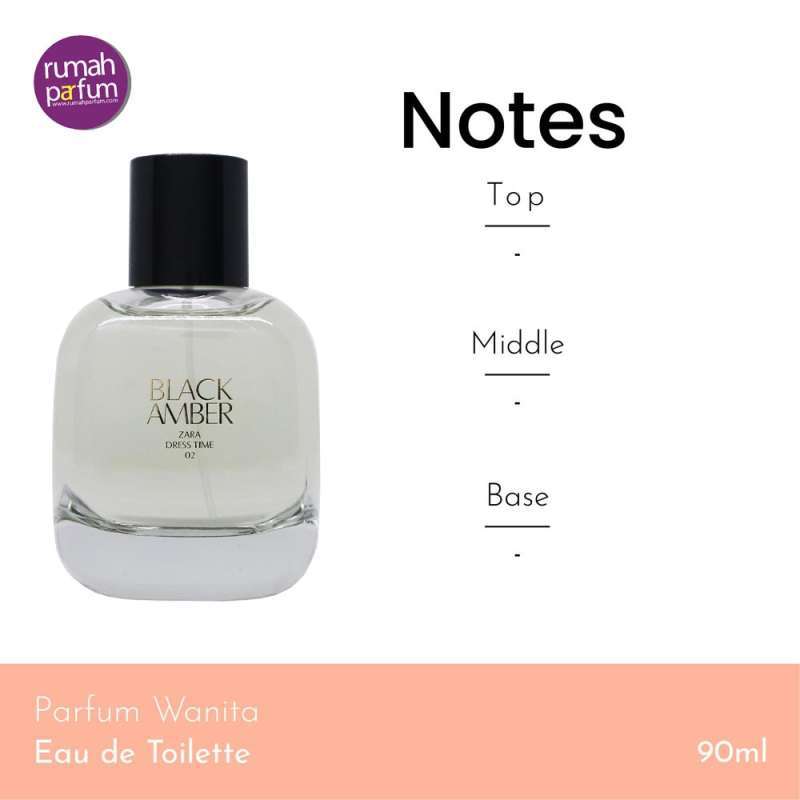 Zara black amber notes shop