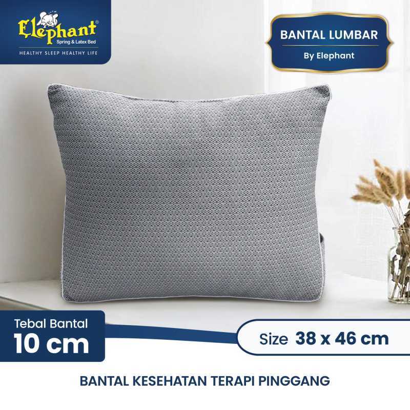 Elephant shop lumbar pillow