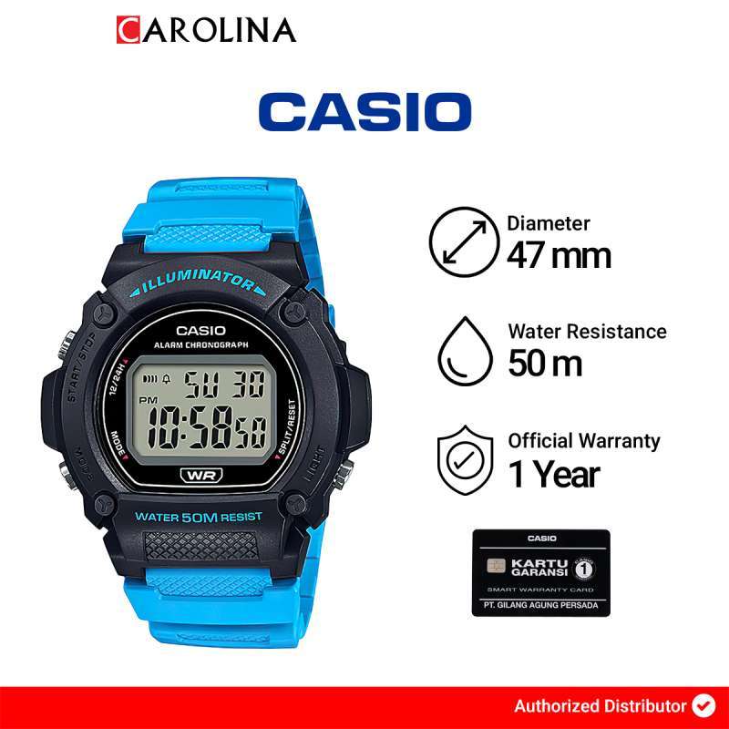 Harga casio shop water resist