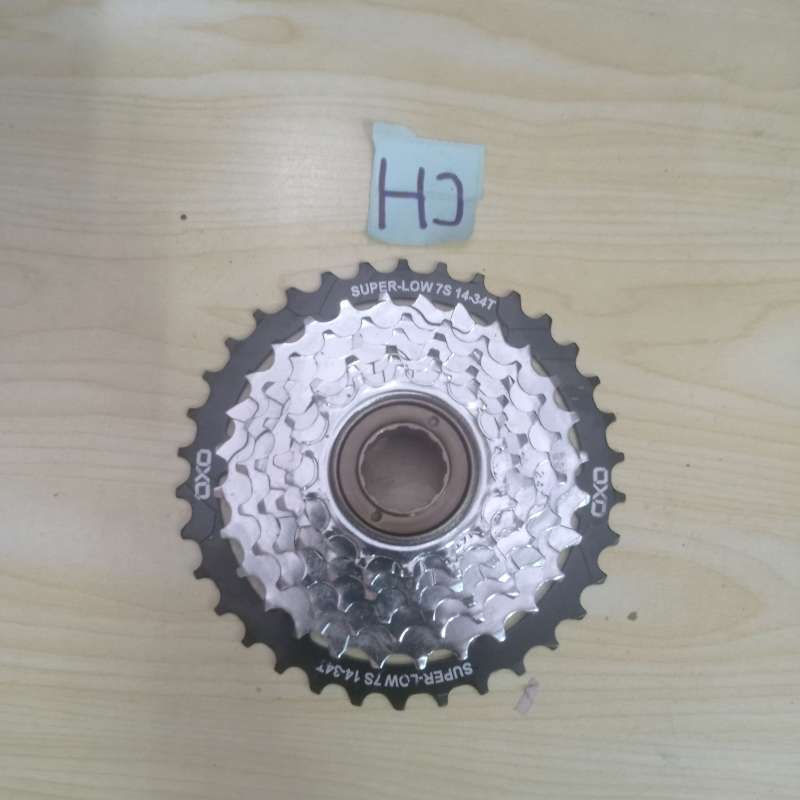 34t Sprocket Oxo Speed Bicycle Cassette Sprocket Speed Oxo 7-speed