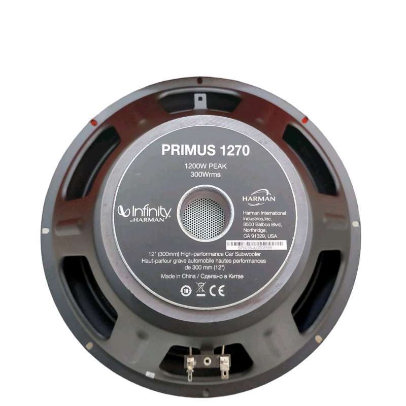 Subwoofer infinity primus 1270 subwoofer 12 inch infinity primus 1270