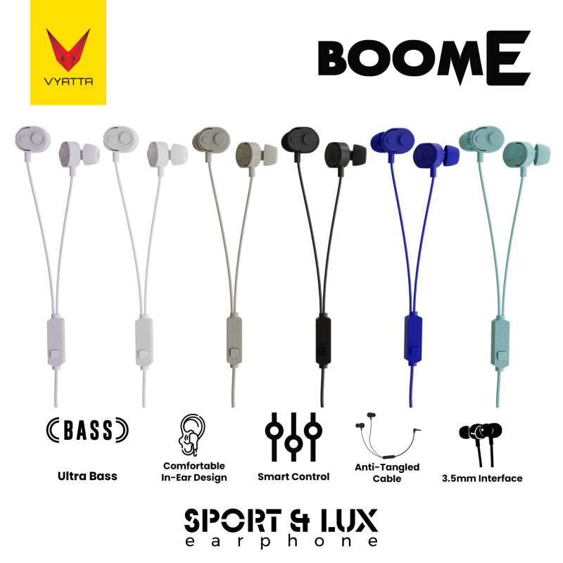 Vyatta boom sale earphone