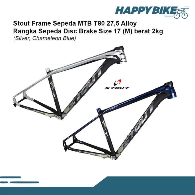 Jual Stout Frame Mtb Sepeda T80 27,5 Size 17 Alloy Stainless