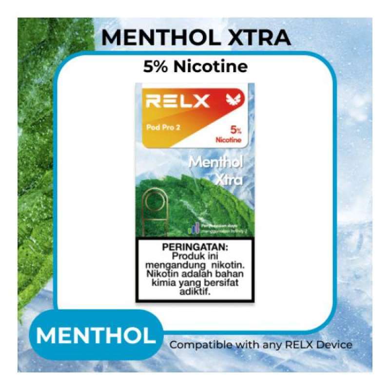 Jual Relx Pod Pro - Menthol Xtra (isi 1 Pod) Di Seller Relx Gd Kelapa  Gading - Relx Gd Official Kelapa Gading - Kota Jakarta Utara