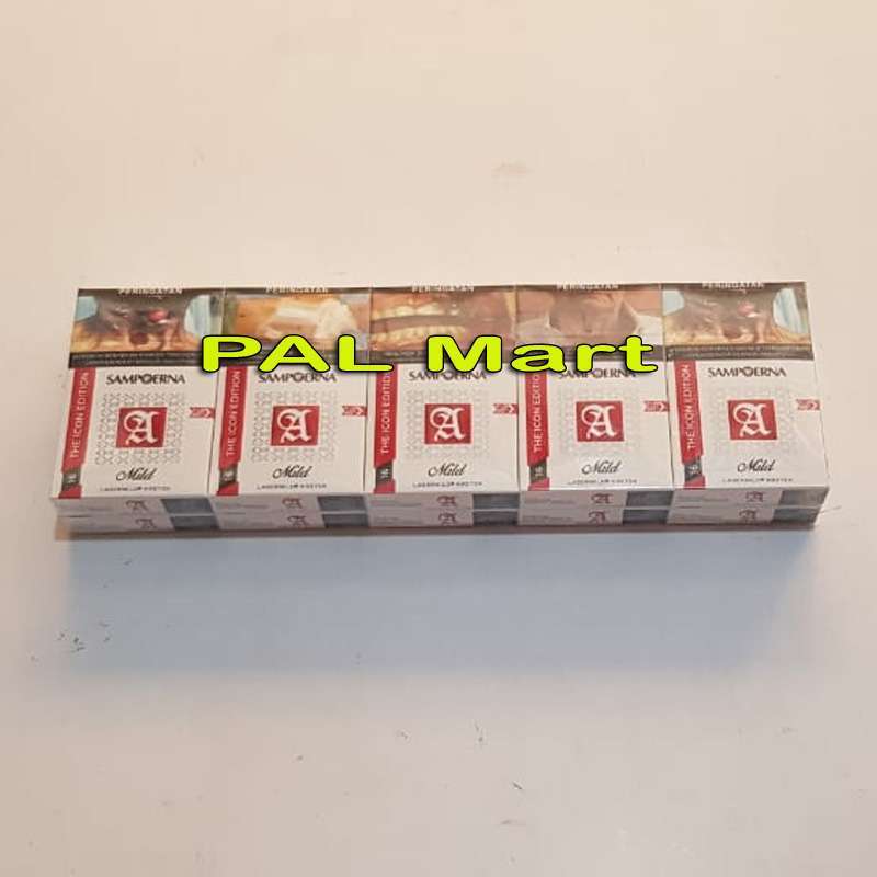 Promo Limited Edition Sampoerna A Mild 16 Rokok [1 Slop / 10 Bungkus @ 16  Batang] / Creative Edition Diskon 1% Di Seller Pal Mart - Gelora, Kota  Jakarta Pusat | Blibli
