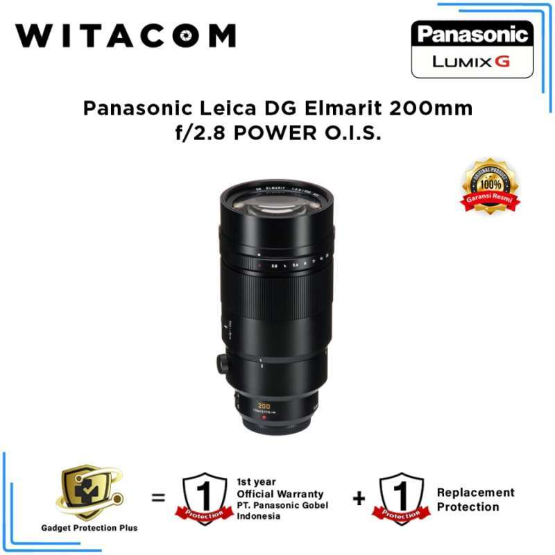 WITACOM Lensa Panasonic Leica DG Elmarit 200mm POWER Garansi  Resmi