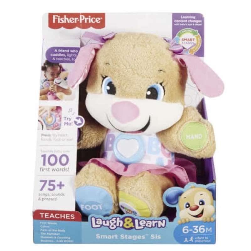 Jual Fisher Price Laugh And Learn Smart Stages Puppy Mainan Anak