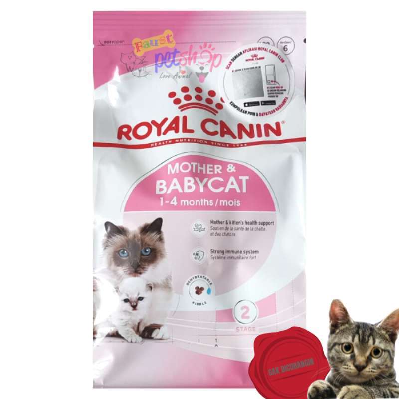 Makanan kucing mother and baby best sale