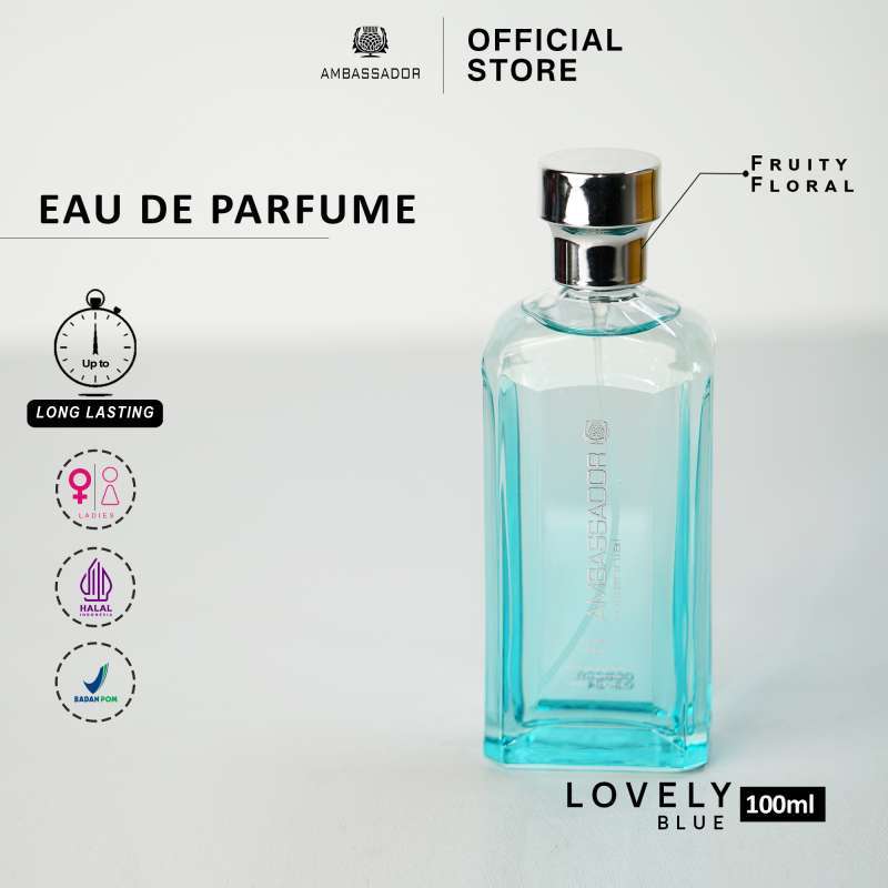 Lovely store blue perfume