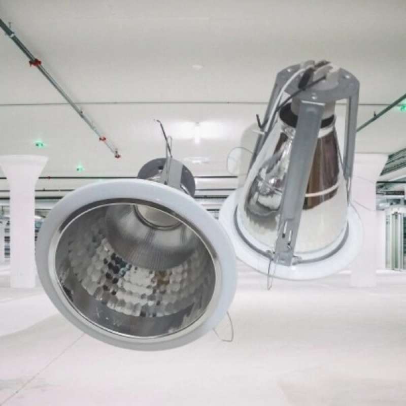 Downlight 5 inch White Model Philips Fiting Fitting Lampu Tanam 5