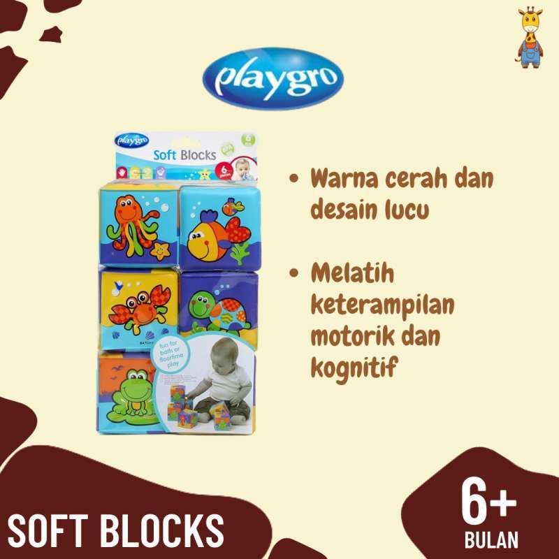 Playgro soft blocks hotsell