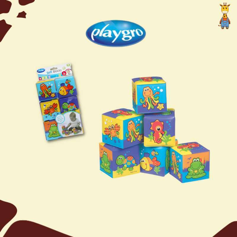 Playgro cheap soft blocks