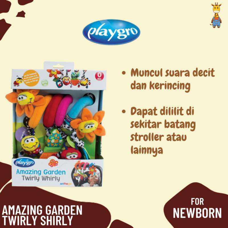 Playgro amazing discount garden twirly whirly