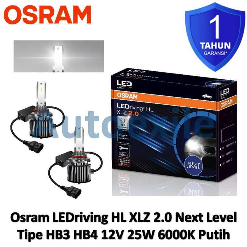 Jual Osram LEDriving HL XLZ New Gen H1 H4 H7 H8 H11 H16 HB3 HB4 HIR2 White  6000K Putih Lampu LED Mobil - HB3 HB4 di Seller Autoexile - Pasar Baru, Kota