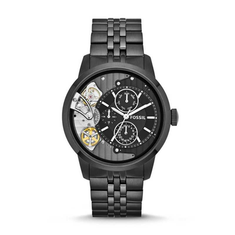 Promo Jam Tangan Pria Fossil Me1136 Townsman Automatic Black Stainless Steel Strap Diskon 55 Di Seller Toko Zipper Official Store Semolowaru Kota Surabaya Blibli