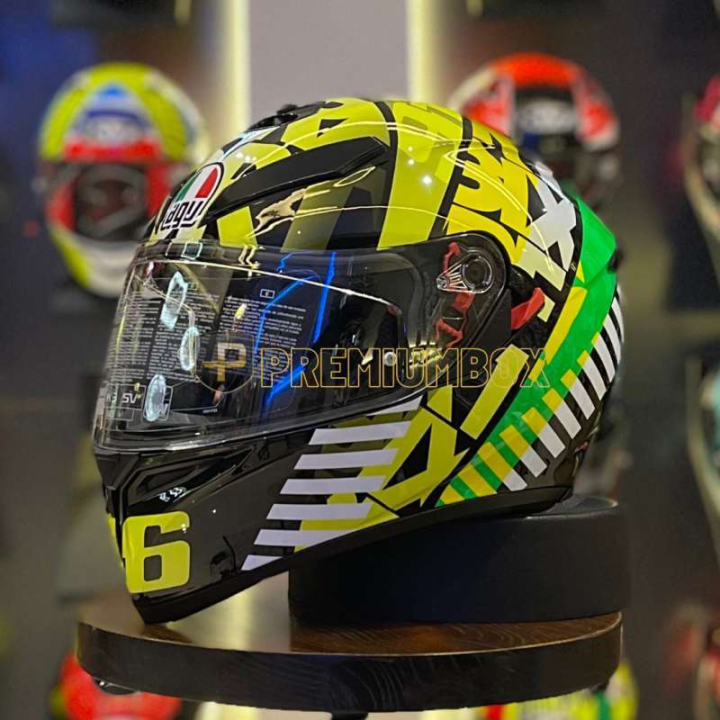 Jual AGV K3 SV MPLK ASIA FIT TRIBE 46 di Seller Premium Box