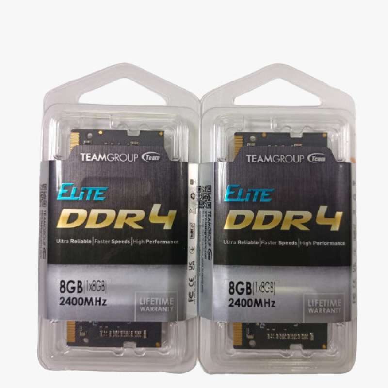 Team elite 8gb 2400mhz top ddr4 ram