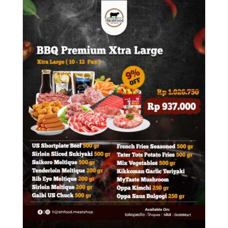 Bbq package sales