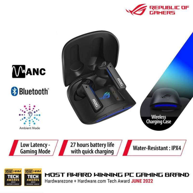 ASUS ROG Cetra True Wireless Gaming Headphones