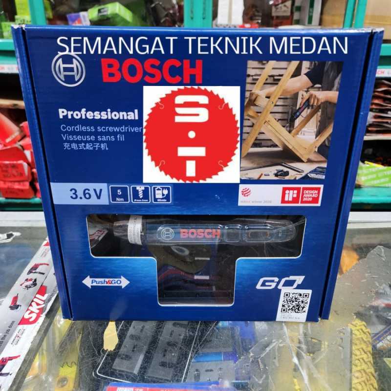 OBENG BATERAI MINI CORDLESS SCREWDRIVER 3,6V BOSCH GEN GO GEN2 USB