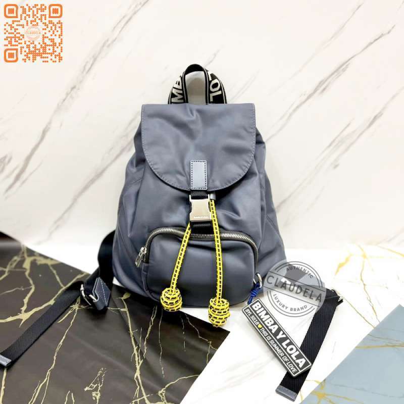 Jual BIMBA Y LOLA Drawstring Backpack in Grey di Seller Claudela