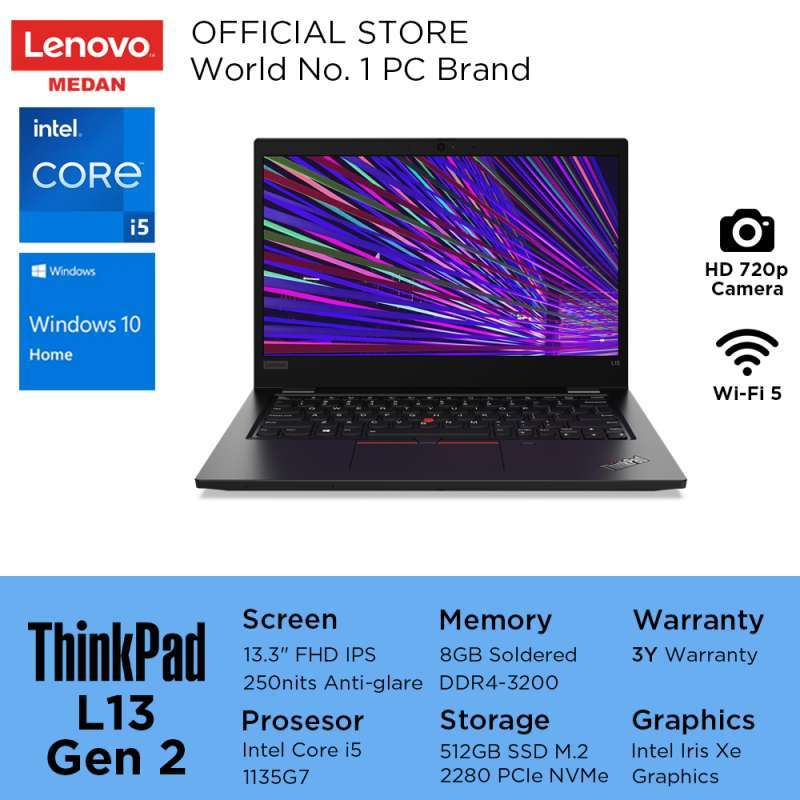 Lenovo L13 11世代 i7 512G 16G 1920x1080