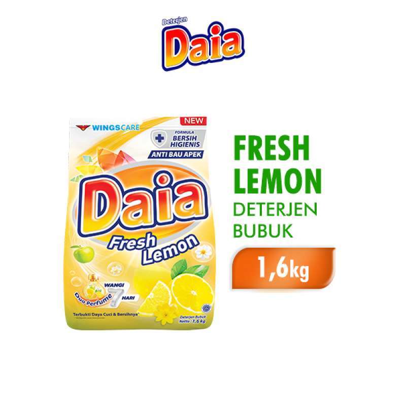 DAIA 1,6KG LEMON/6