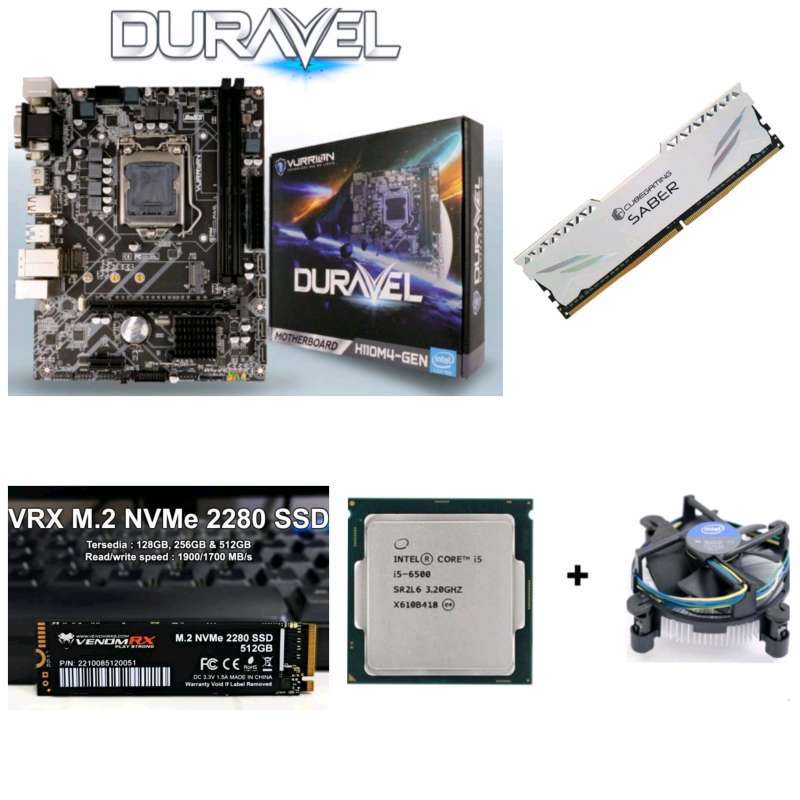 Jual Paket PC Rakitan Processor Intel Core i5 H110 LGA 1151 RAM