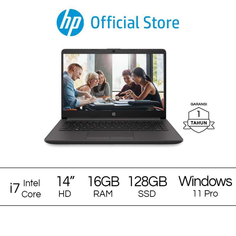 Jual HP 240 G8 Notebook PC Dark ash silver Laptop Bisnis (61G56PA)  /14/Intel® Core™ i7-1165G7/16 GB/Intel® Iris® Xᵉ Graphics/128 GB SSD/W11  Pro di Seller HP Official Store Pademangan Barat, Kota Jakarta