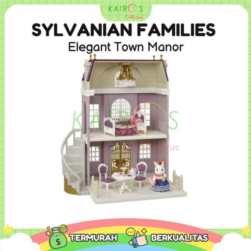 Elegant Town Manor Sylvanian Families Town House Sylvanian