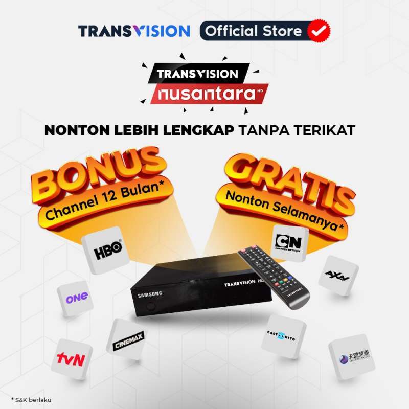Live Transtv Trans7 Stream Promo Stb Receiver Tv Transvision Dth