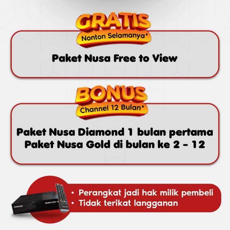 Live Transtv Trans7 Stream Promo Stb Receiver Tv Transvision Dth