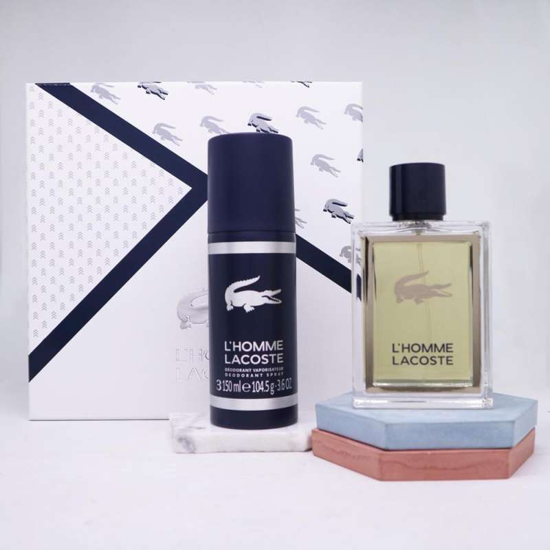 Promo Lacoste L Homme Lacoste gift Set Diskon 18 Di Seller Rumah Parfum Cengkareng Timur 2 Kota Jakarta Barat Blibli