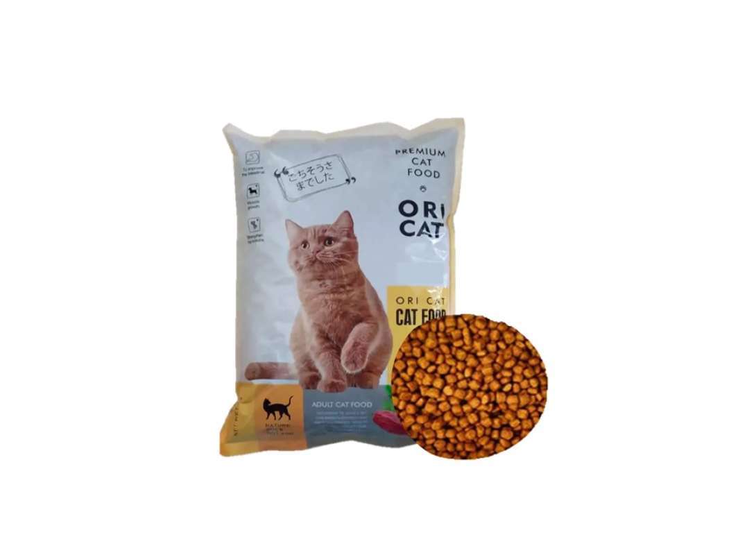 Jual Makanan Kucing ORI CAT KOTAK 500 gr ORICAT Kering BENTUK