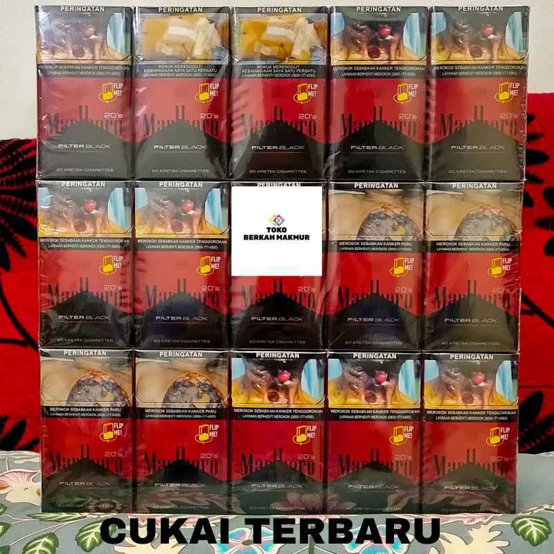 Promo Marlboro Filter Black 20 [ Slop ] Diskon 6% Di Seller