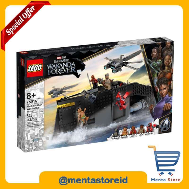 Promo LEGO Marvel 76214 Black Panther: War On The Water Diskon 30