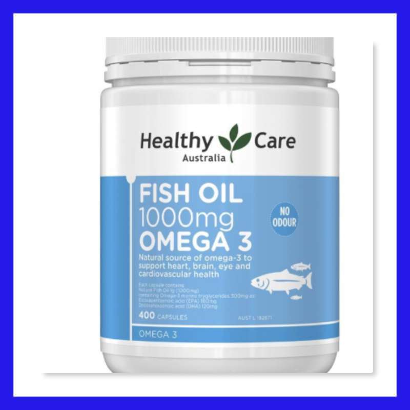 Promo Healthy Care Omega 3 Fish Oil Multivatimin 1000 Mg 400 Kapsul Diskon 17 Di Seller Batantaid Kebon Jeruk Kota Jakarta Barat Blibli
