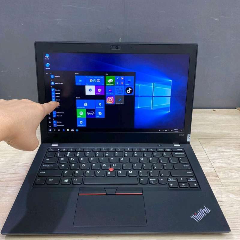 Laptop Lenovo ThinkPad X280 Core i7 Gen 8th Ram 16GB 12inch Window 10 Pro  64Bit