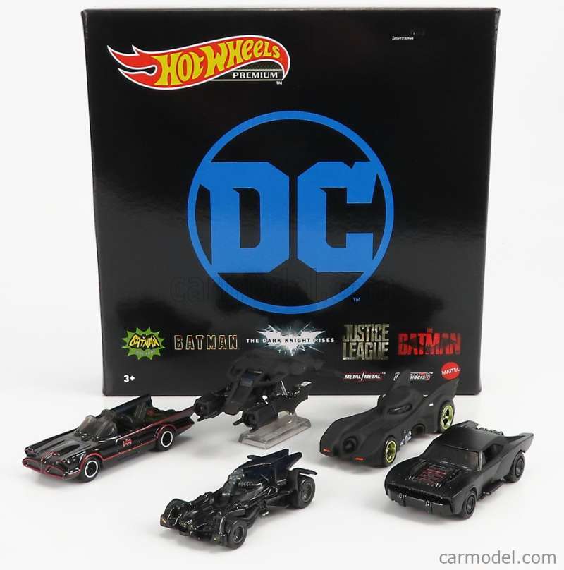 Hot Wheels Coffret Collector Premium 4 véhicules Hcr53