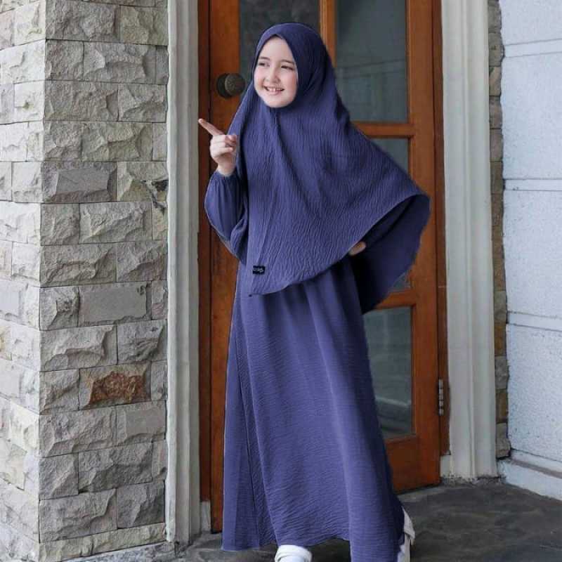 Jual Gamis Abaya Anak Hanna Set Khimar Syari Hanna Gamis Abaya Anak Syari Set Khimar Premium Arabic Gamis Abaya Anak Hanna Set Khimar Syari Premium Di Seller Alaidrous Official Store