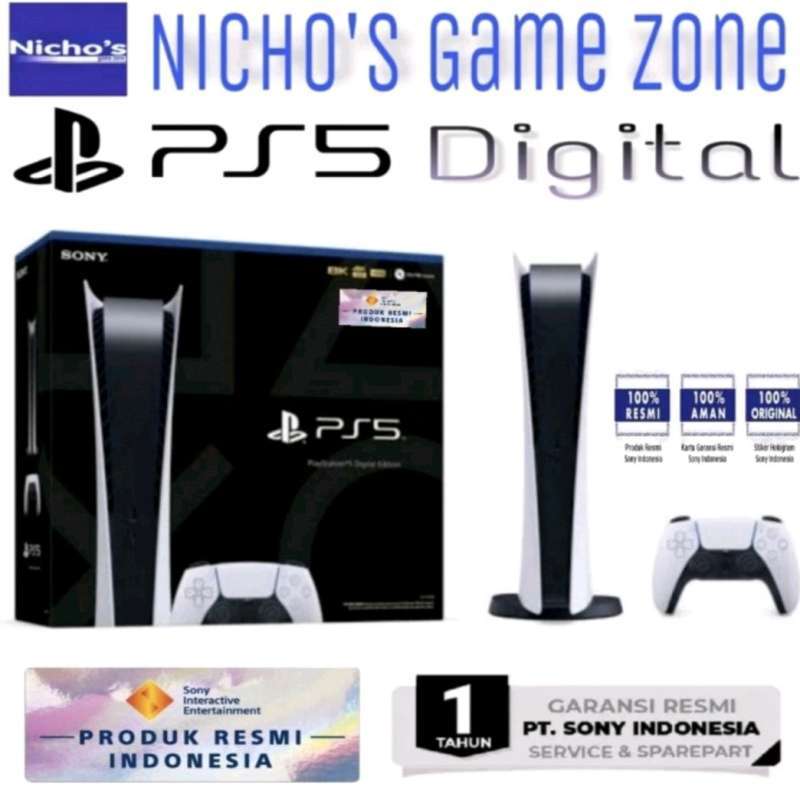 Jual Ps5 Sony Playstation Digital Edition Di Seller Nichos Game