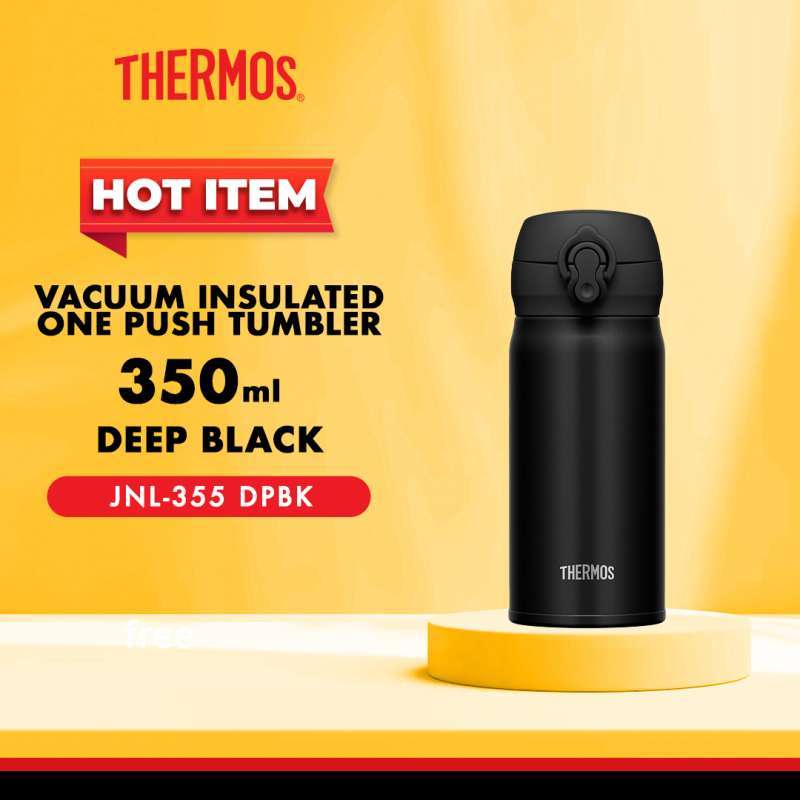 Promo Thermos Ultra Light Executive Flask Deep Black 350ml