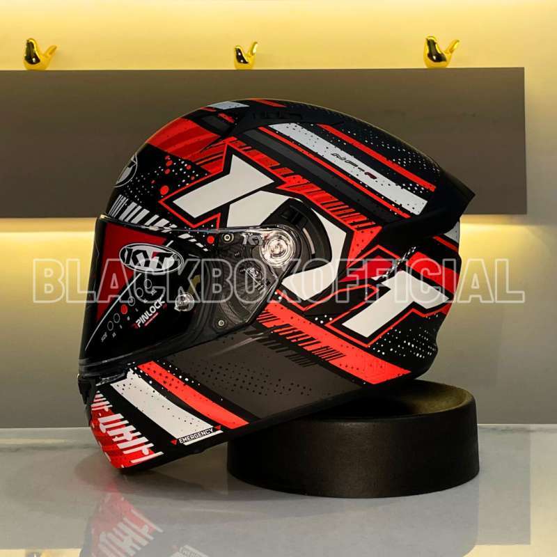 Jual KYT NFR ENERGY ANTHRACITE Red Doff L di Seller Blackbox