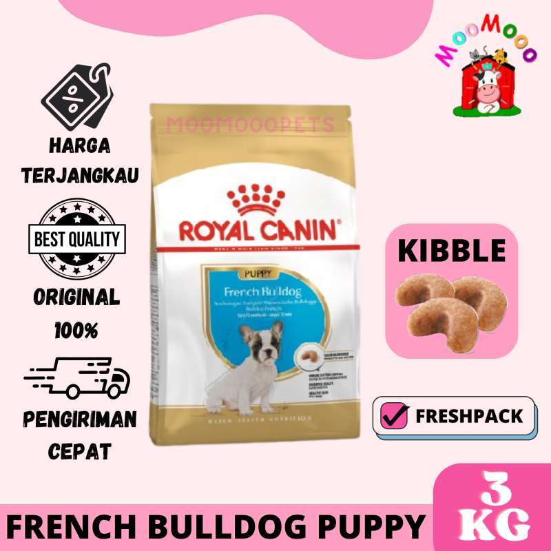 Jual Royal Canin French Bulldog Puppy 3kg Makanan Anjing di