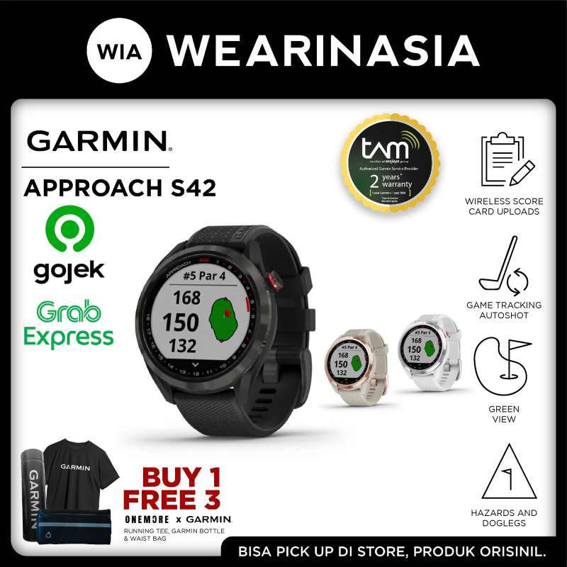 Jam tangan golf best sale garmin
