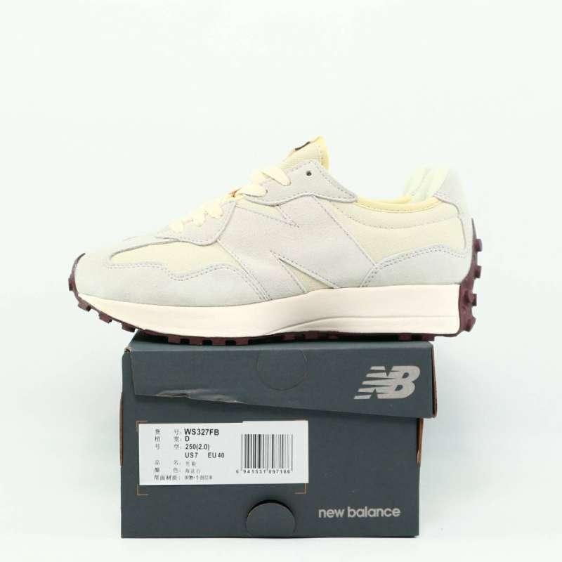 Promo Sepatu New Balance 327 Angora White Original BNIB Full Tag