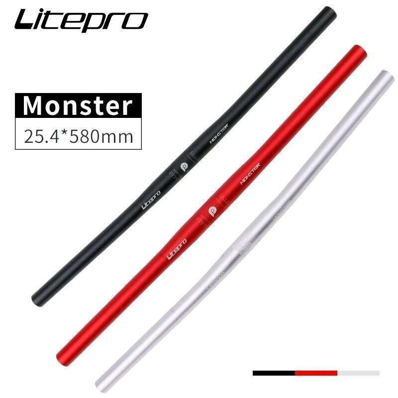 Jual HANDLEBAR LITEPRO MONSTER STANG SEPEDA LIPAT SELI MINION