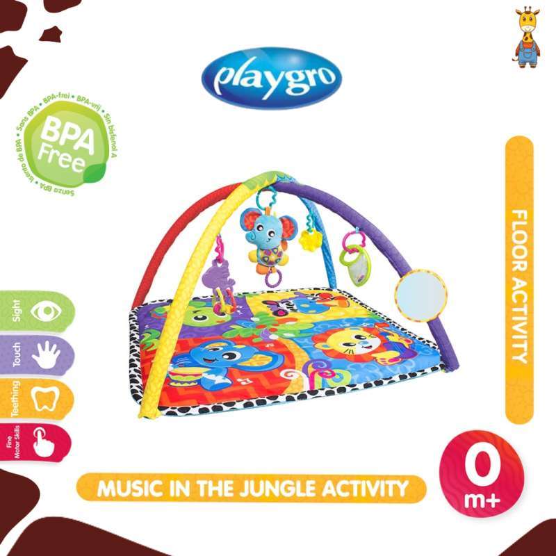 Music in the best sale jungle activity gym